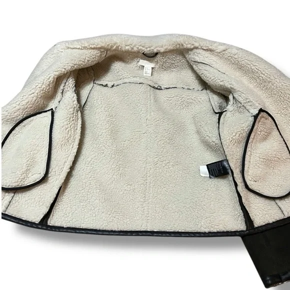 Aviator Bomber Jacket Coat Khaki Army Green Women’s Size XS - Picture 8 of 11